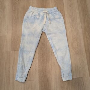 Faherty Blue Tie Dye Style Sweatpants Size M
